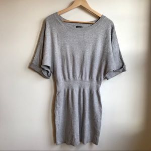 Sparkly gray and silver Express mini dress